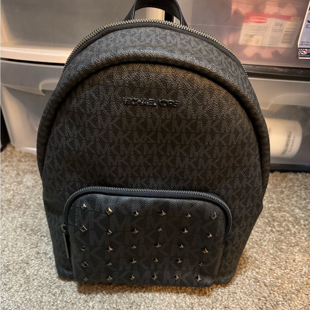 Michael Kors backpack purse and matching wallet*Best price for this on Poshmark*